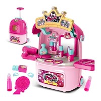 Set De Belleza Little Queen 2 En 1 Con Luz Y Sonidos